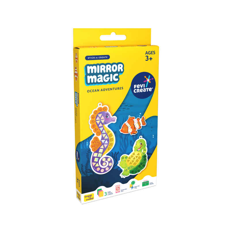 Fevicreate Ocean Adventures Sticker Craft Kit | Birthday Return Gifts for Kids | 3+ Years Fevicreate Ocean Adventures Sticker Craft Kit | Birthday Return Gifts for Kids | 3+ Years