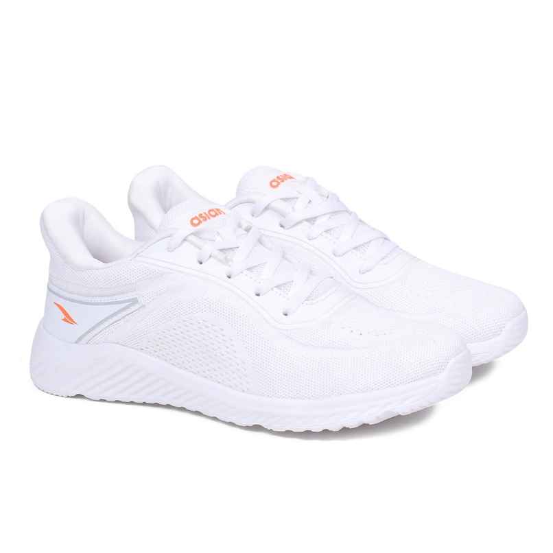 Asian Delta-20 Men Sports Shoes White (Size-8) Asian Delta-20 Men Sports Shoes White (Size-8)