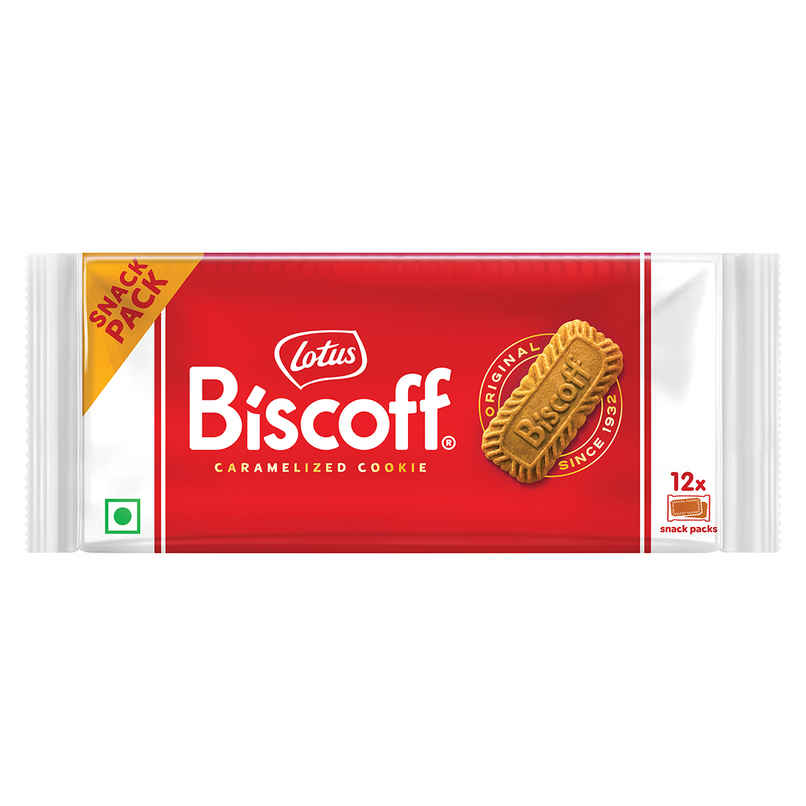 Lotus Biscoff Original Caramelized Cookie Snack Pack