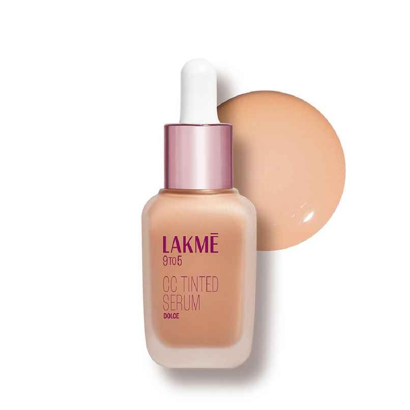 Lakme Cc Tinted Serum With 2% Hyaluronic Acid - Dolce Lakme Cc Tinted Serum With 2% Hyaluronic Acid - Dolce