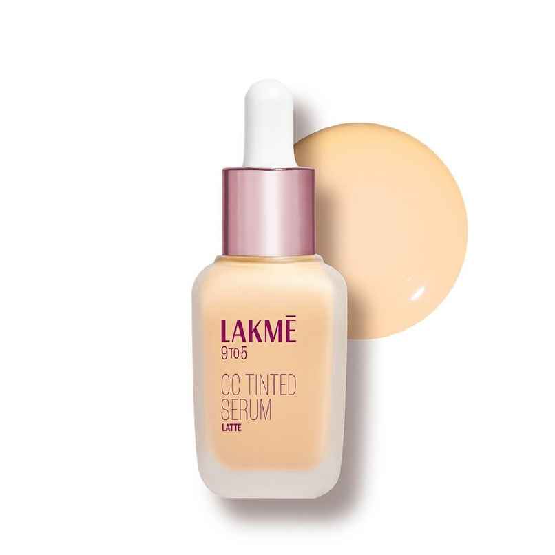 Lakme Cc Tinted Serum With 2% Hyaluronic Acid - Latte Lakme Cc Tinted Serum With 2% Hyaluronic Acid - Latte