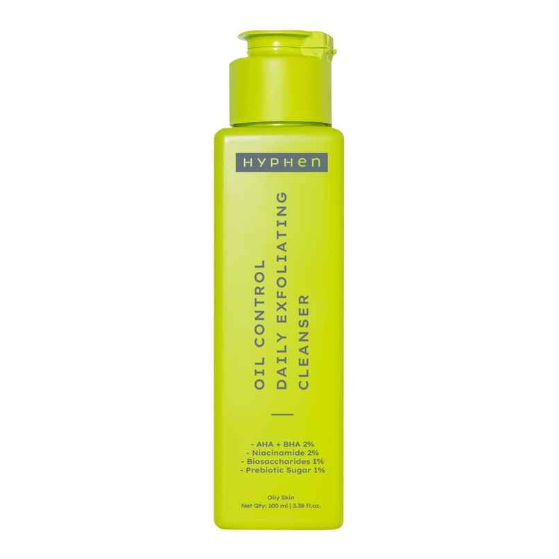 HYPHEN Oil Control Daily Exfoliating Cleanser | For Oily Skin