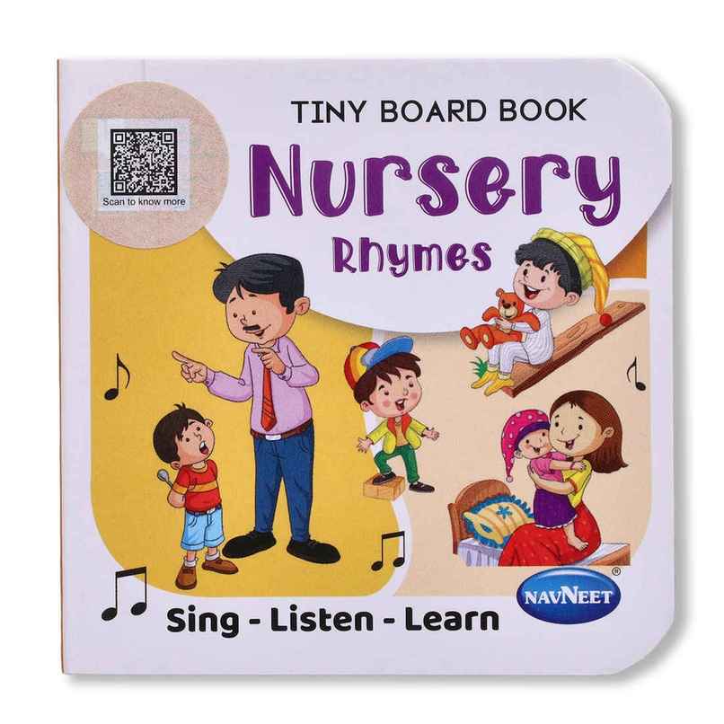 Navneet Tiny Board Book- Nursery Rhymes Board Book for Little Ones | Age 1-4 Years Navneet Tiny Board Book- Nursery Rhymes Board Book for Little Ones | Age 1-4 Years