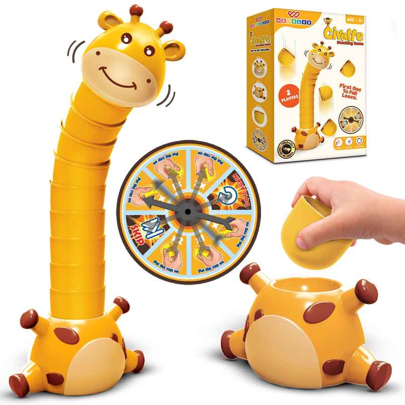 Wembley Giraffe Stacking Game for Kids Balancing Game Tabletop Interactive Fun Game