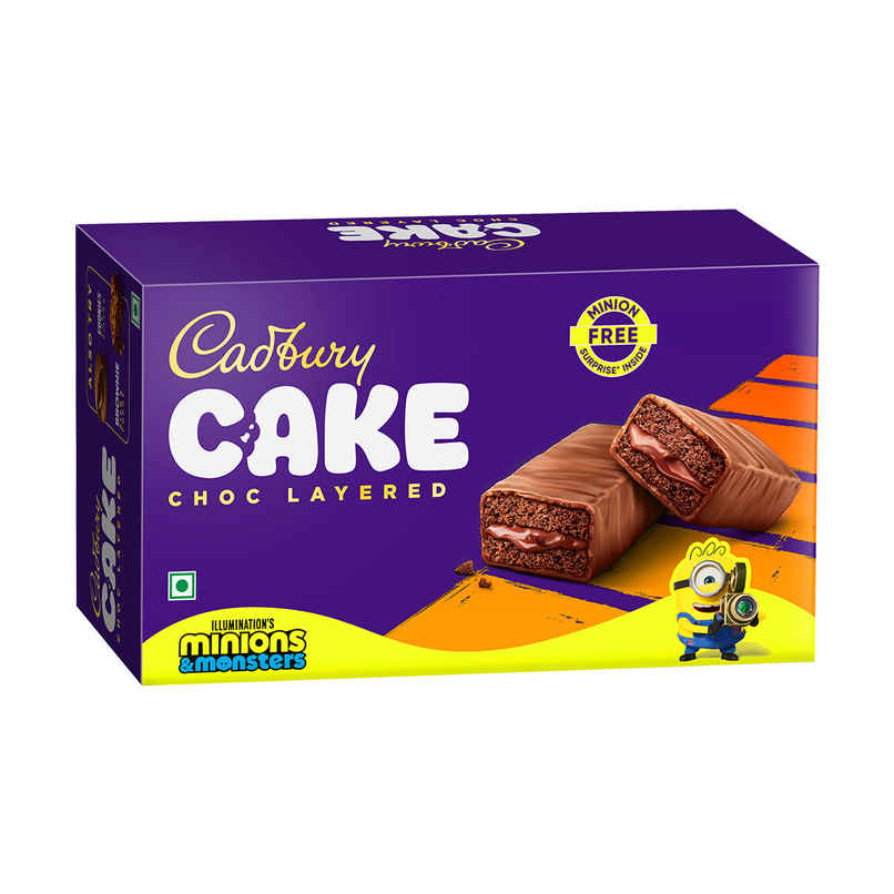 Cadbury Choc Layered Cake Minion pack