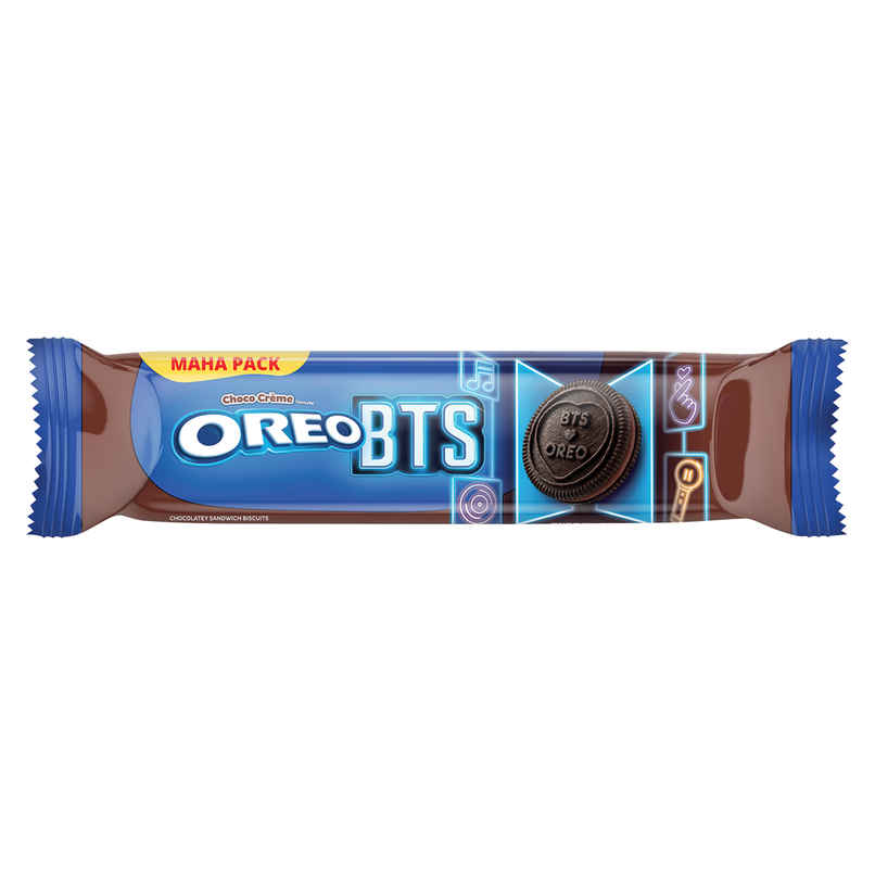 Cadbury Oreo BTS Chocolate Flavour Creme Sandwich Biscuit