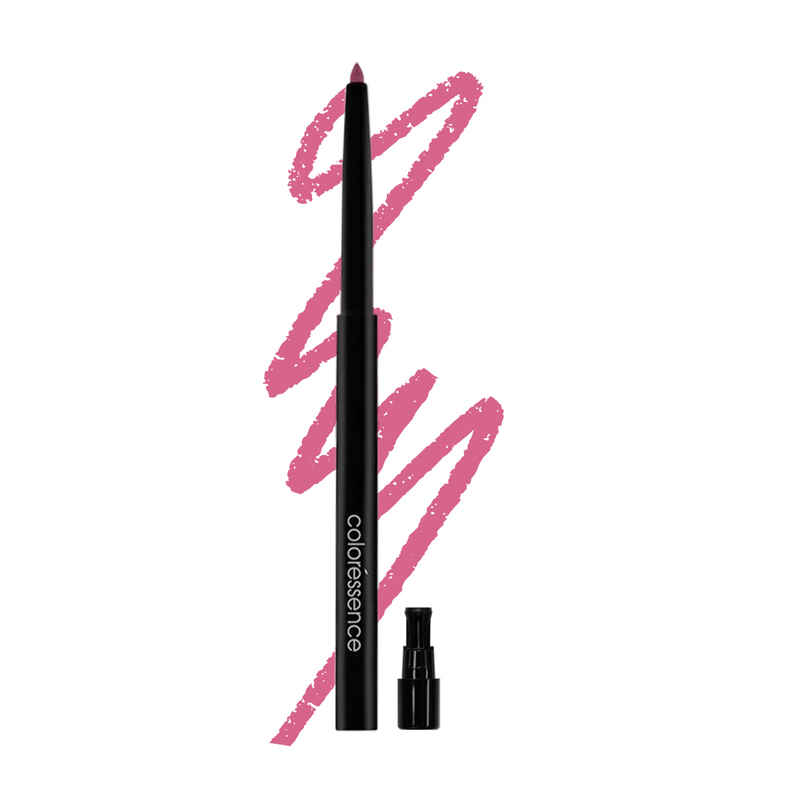 Coloressence Pout  Lip Liner with sharpener | Long Lasting, Smudgeproof, Waterproof | Mauve Shade