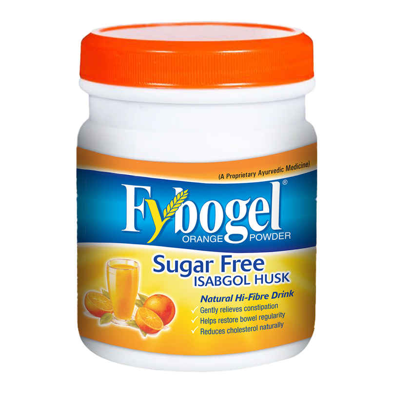 Fybogel - Orange Flavoured Isabgol Husk, Natural Way To Treat Constipation