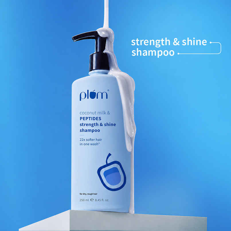 Plum Coconut Milk & Peptides Strength & Shine Shampoo