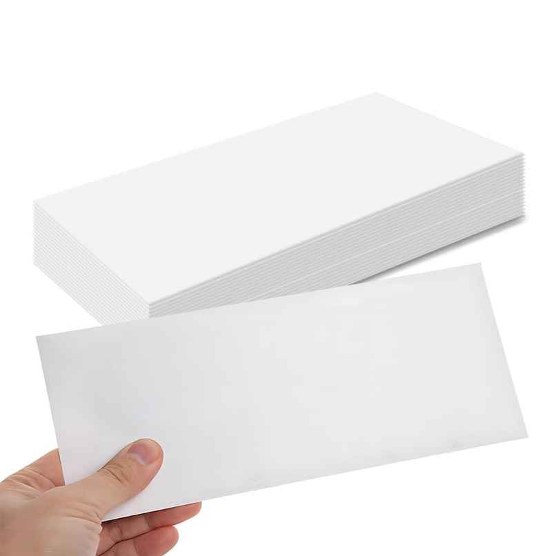 Saya Count of 50 White Envelopes - 9 x 4 inch 90gsm High-Bright Paper Saya Count of 50 White Envelopes - 9 x 4 inch 90gsm High-Bright Paper