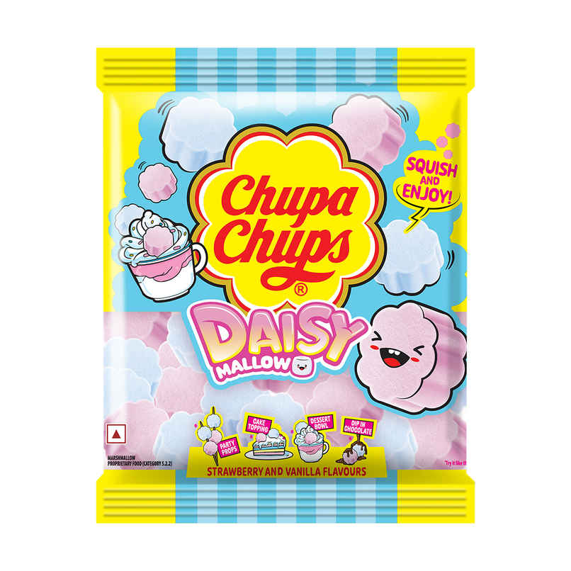 Chupa Chups Daisy Mallow | Soft, Fluffy & Fun Marshmallow Chupa Chups Daisy Mallow | Soft, Fluffy & Fun Marshmallow