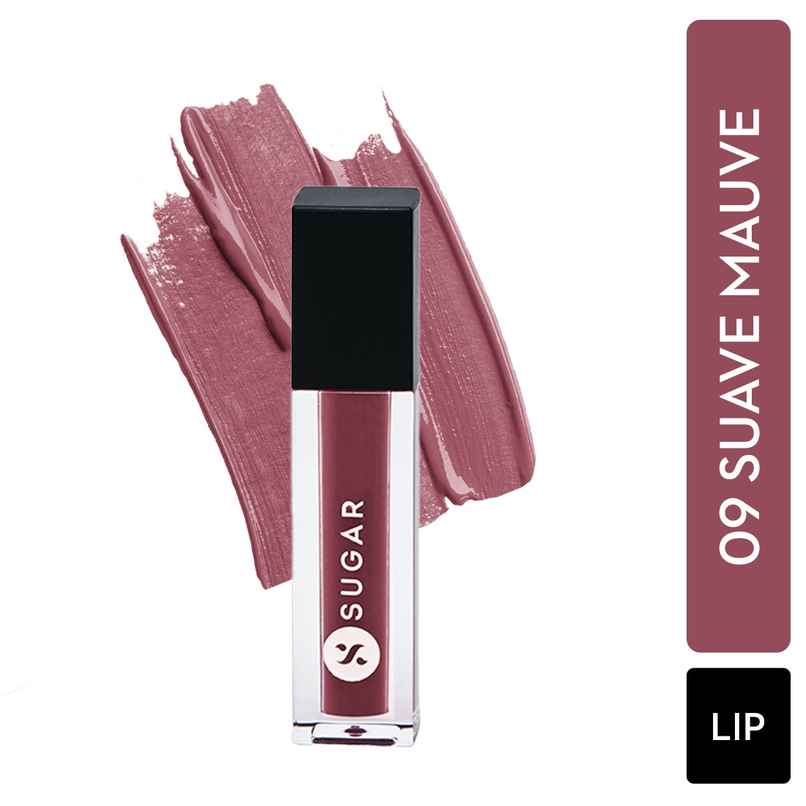SUGAR Cosmetics Me Not Liquid Lipstick - Suave Mauve | Sulphate Free SUGAR Cosmetics Me Not Liquid Lipstick - Suave Mauve | Sulphate Free