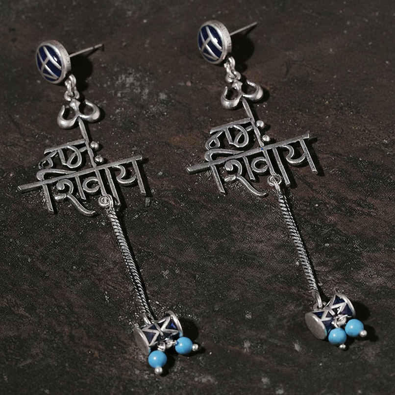 Voylla Moksha Namaha Shivaya Earrings