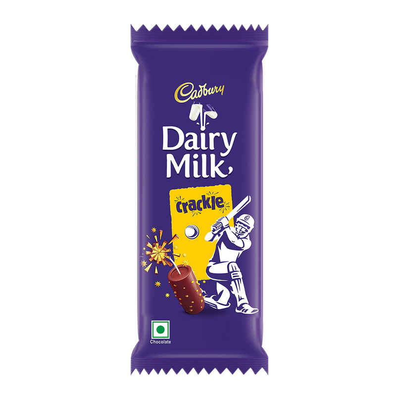 Cadbury Dairy Milk Crackle Chocolate Bar Cricket Pack