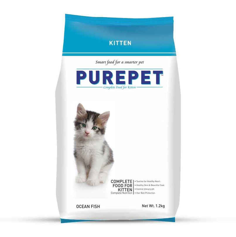 Purepet Ocean Fish Kitten Dry Cat Food