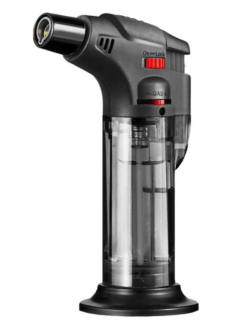 DALUCI Gas Blow Torch Lighter Windproof Refillable Jet Flame for Kitchen Multicolor