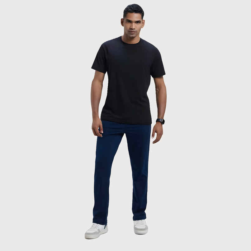 Jockey 9500 Men's Super Combed Cotton Rich Trackpants|Regular Fit|Side Pockets | Navy/Grey Mel-L Jockey 9500 Men's Super Combed Cotton Rich Trackpants|Regular Fit|Side Pockets | Navy/Grey Mel-L
