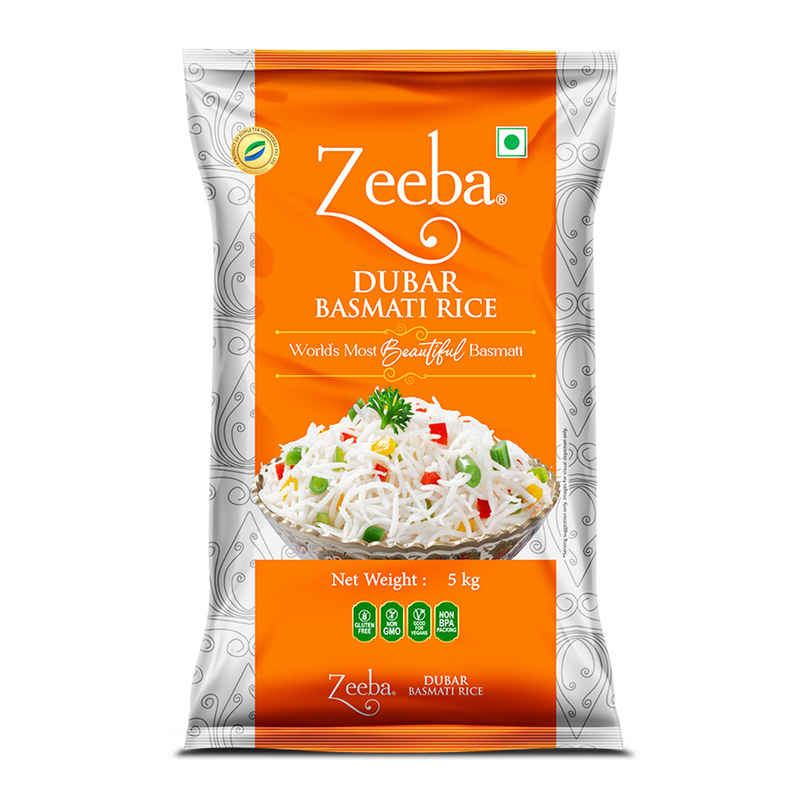 Zeeba Dubar Basmati Rice | Best Quality Rice at Affordable Price | Cooked length upto 16mm