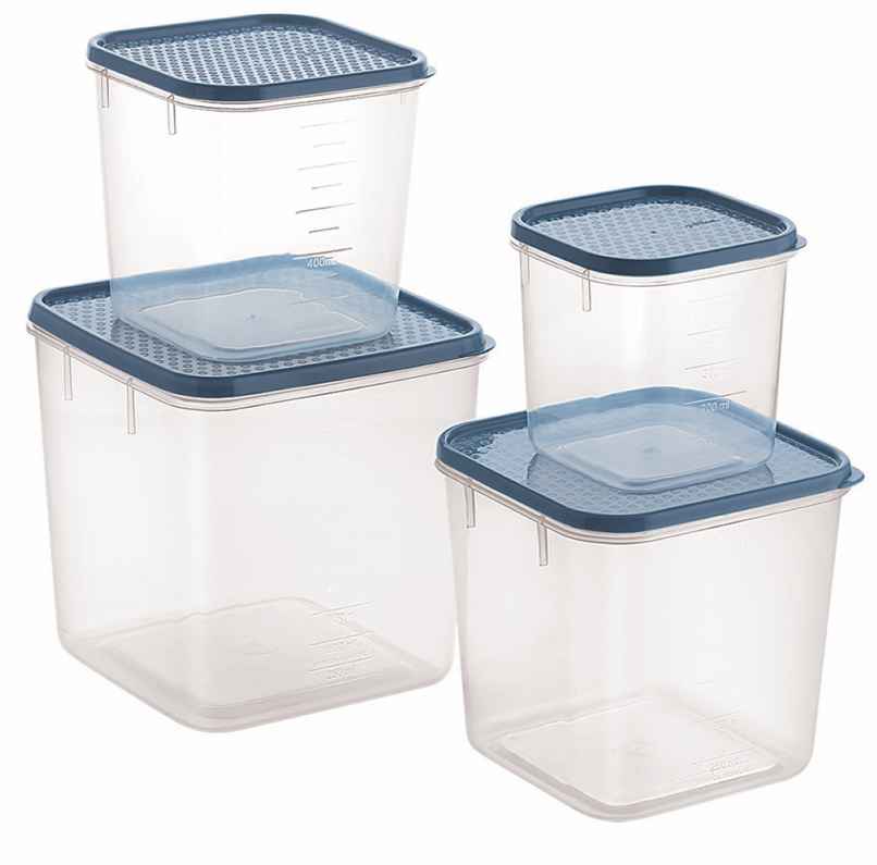 All Time Polka Storage Container Set Of 4, (6800 ml) (4 Pc Set) (Colour May Vary) All Time Polka Storage Container Set Of 4, (6800 ml) (4 Pc Set) (Colour May Vary)