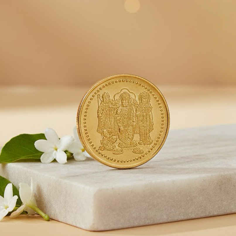 Ram Hanuman Artificial Silver Coin | Happy Mail Ram Hanuman Artificial Silver Coin | Happy Mail