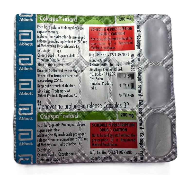 Colospa Retard 200mg Capsule PR Colospa Retard 200mg Capsule PR
