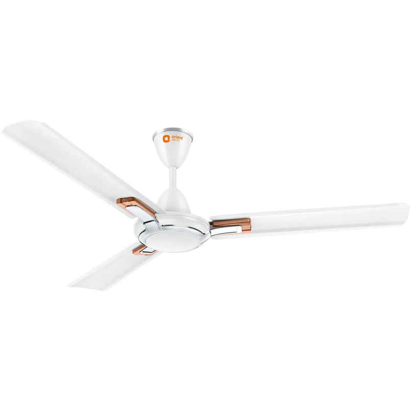 Orient Electric Apex Prime Ceiling Fan, 1200mm, 350 RPM ,Rust-proof Aluminium blade, White