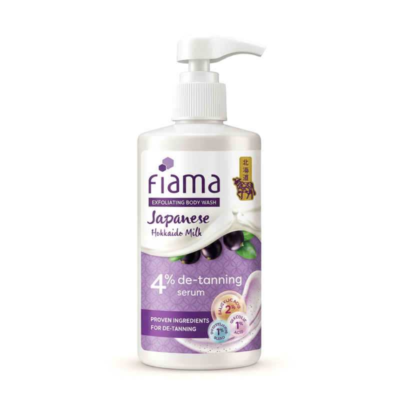 Fiama Exfoliating Body Wash 4% De-Tanning Serum,Target Dead Skin,Punchy Grapefruit Fragrance Fiama Exfoliating Body Wash 4% De-Tanning Serum,Target Dead Skin,Punchy Grapefruit Fragrance