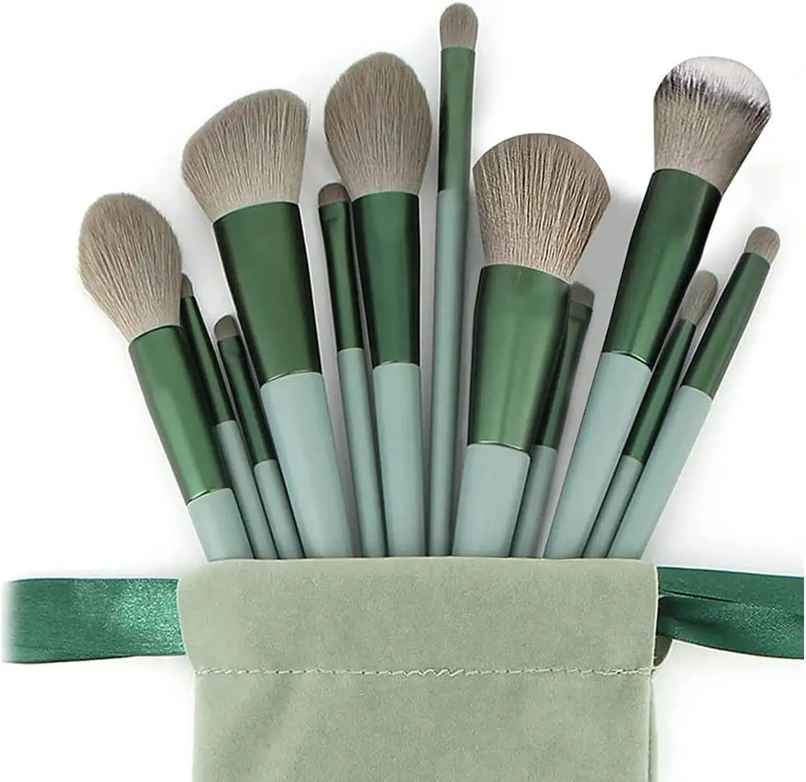 Perpetual Mart Makeup Brush & Puff Set for Face Makeup