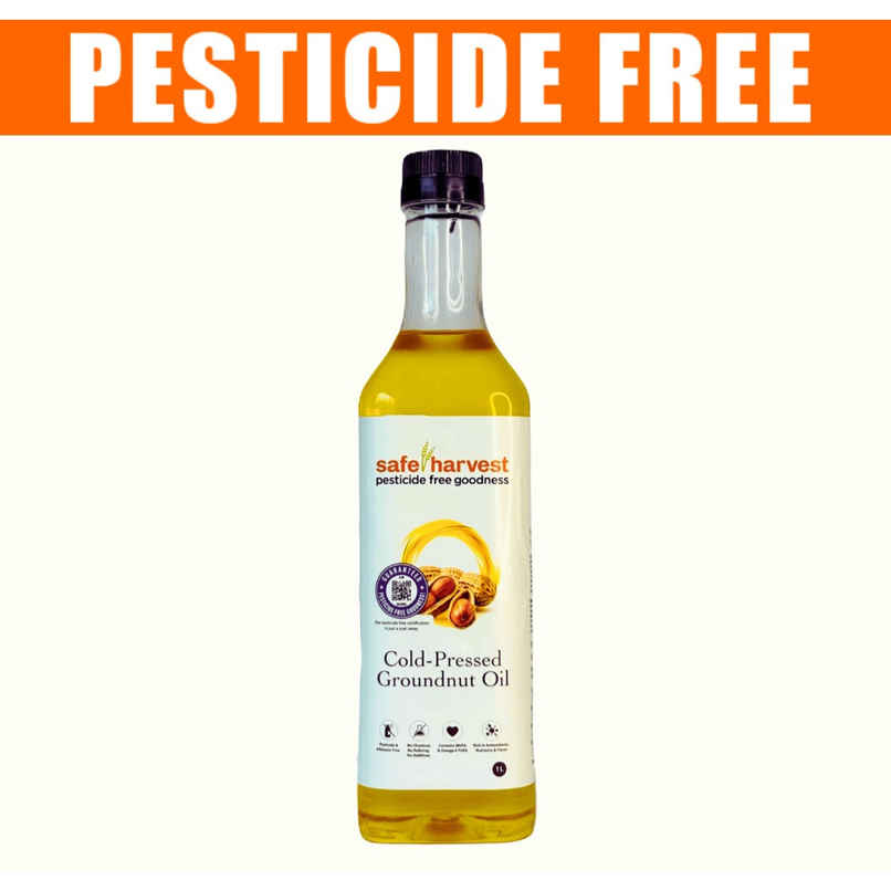 Safe Harvest Cold-Pressed Groundnut Oil