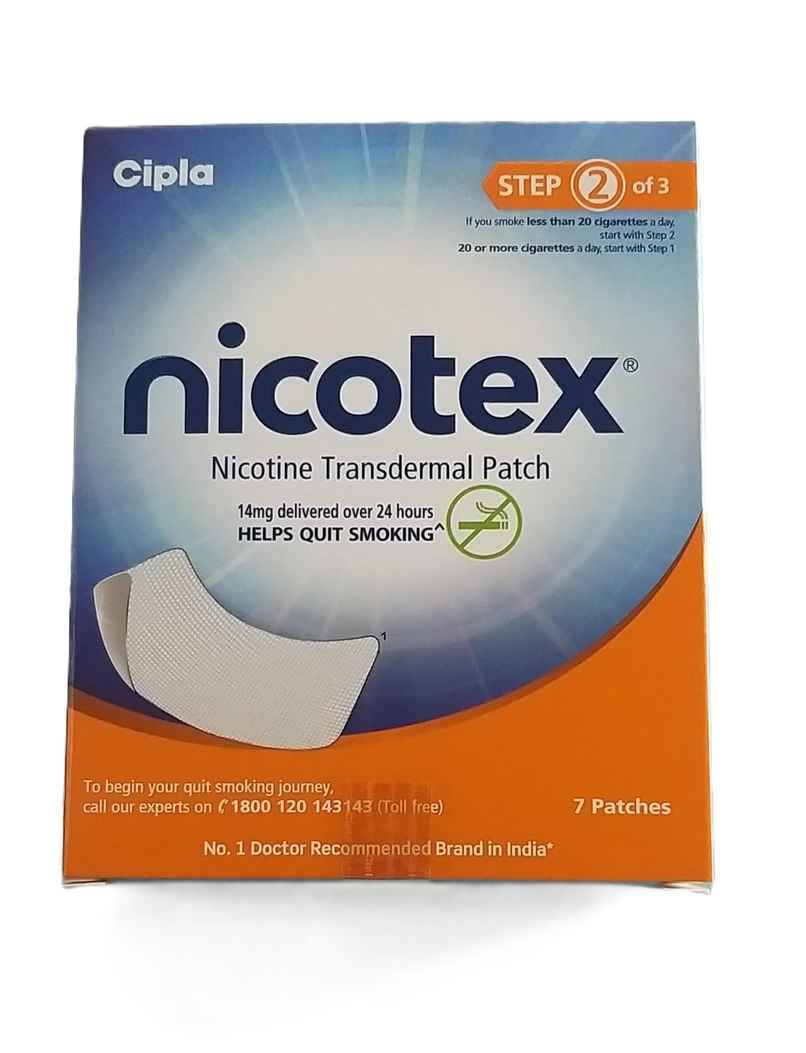 Nicotex 14mg Nicotine Transdermal Patch