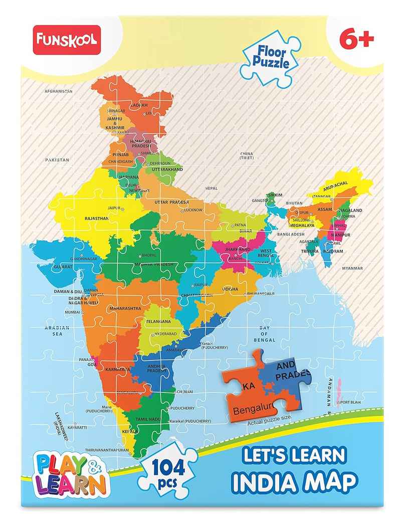 Funskool India Map Puzzles
