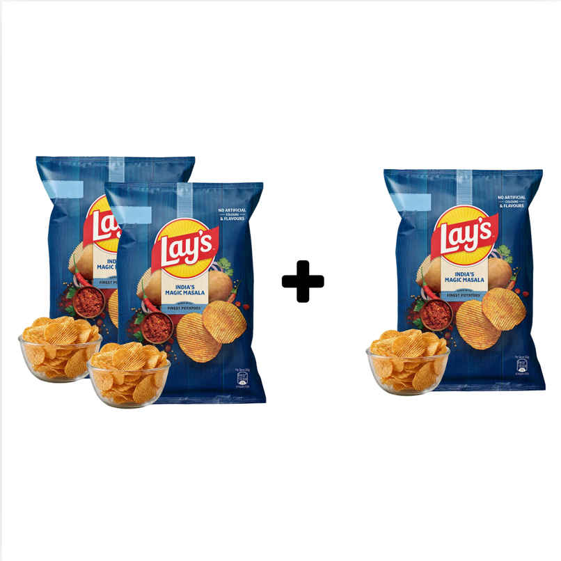 Lay's India's Magic Masala Potato Chips Combo Lay's India's Magic Masala Potato Chips Combo