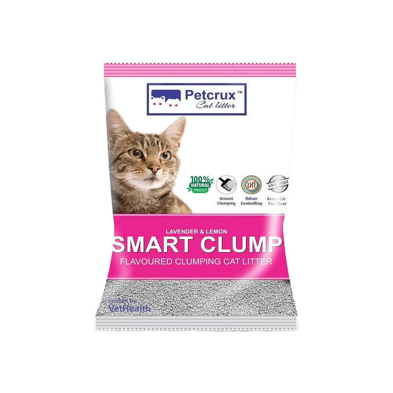 Petcrux Smart Clump Flavoured Clumping Cat Litter