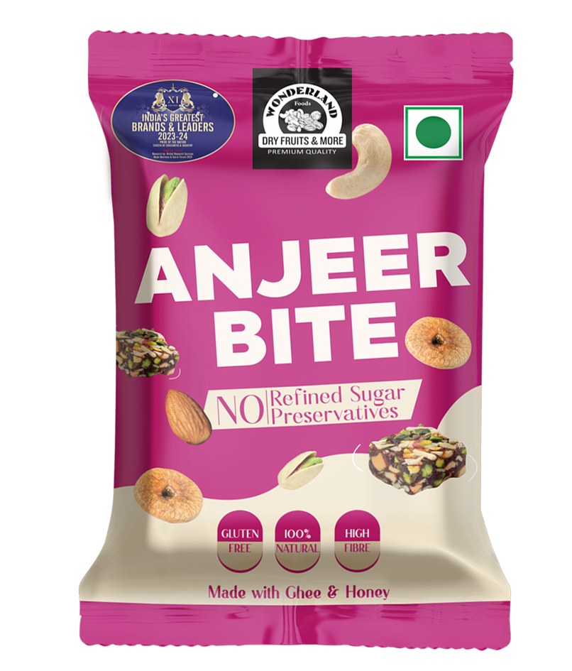 Wonderland Foods Vrat Anjeer Bites