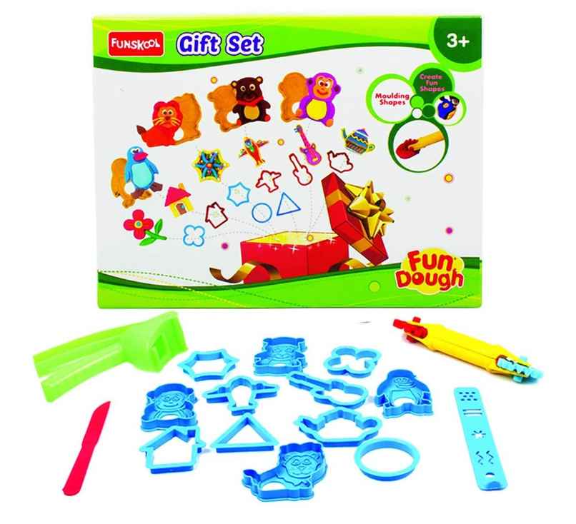 Funskool-Fundough Gift Set - Creative Multi-Coloured Play Dough Fun