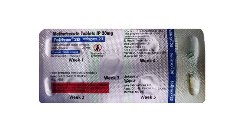 Folitrax-20 Tablet Folitrax-20 Tablet
