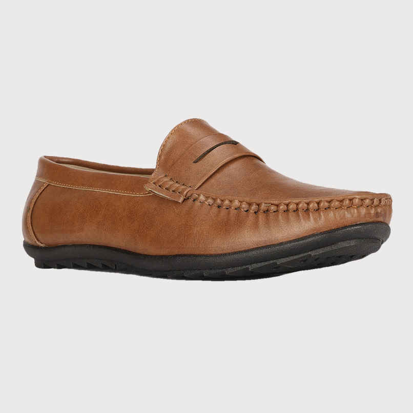 Bata Men's Loafers | Tan - UK 7