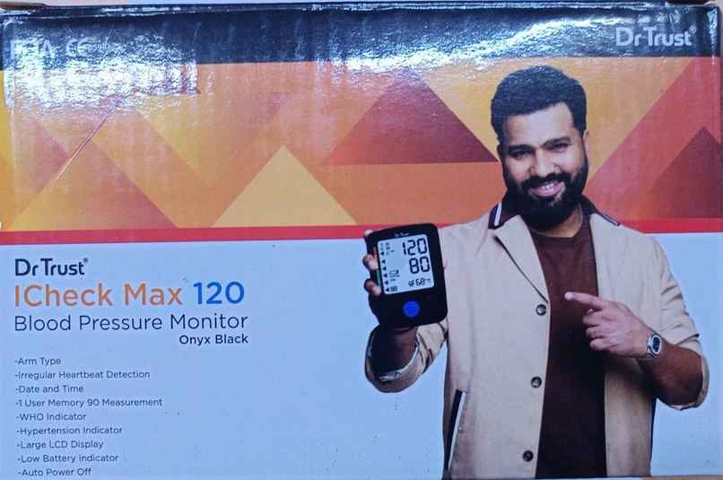 Dr Trust ICheck Max 120 BP Monitor Onyx Black