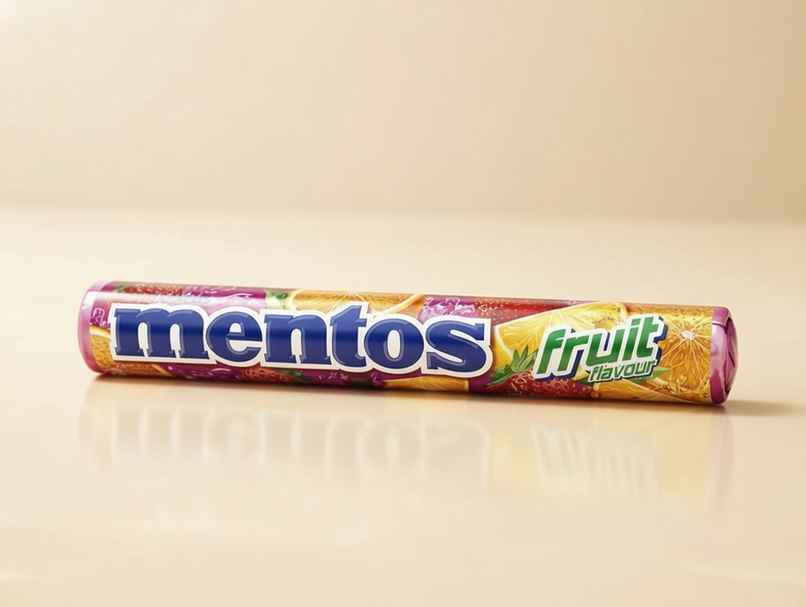 Mentos Fruit Candy Roll