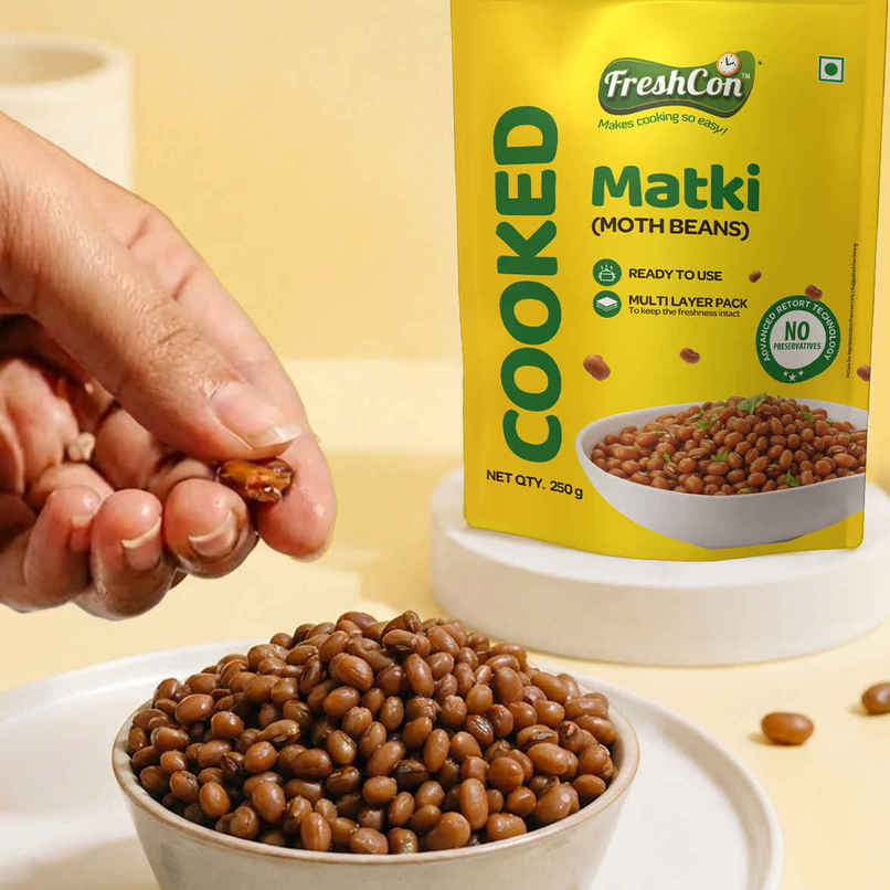 Freshcon Cooked Matki | Moth Beans Freshcon Cooked Matki | Moth Beans