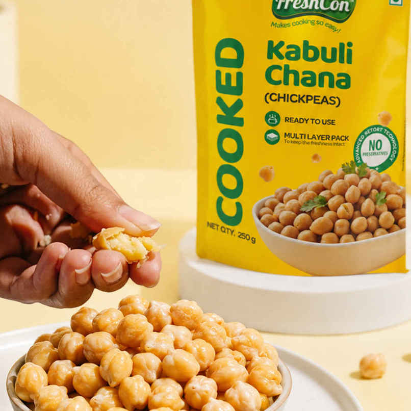 Freshcon Cooked Kabuli Chana | Chickpeas