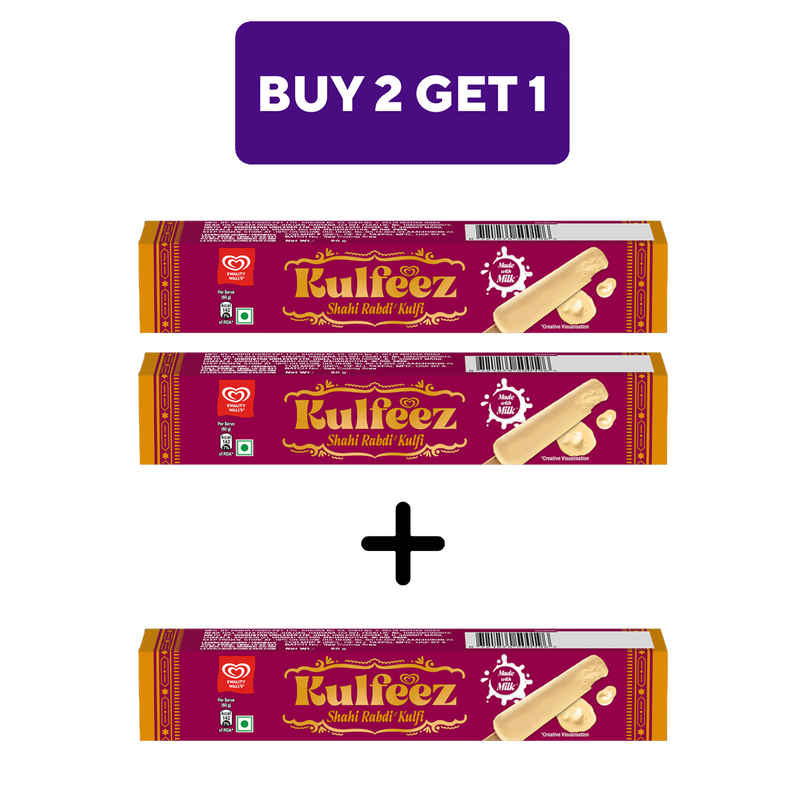 Kwality Walls Shahi Rabdi Kulfi Stick Combo