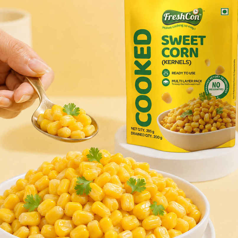 Freshcon Cooked Sweetcorn Kernel Freshcon Cooked Sweetcorn Kernel