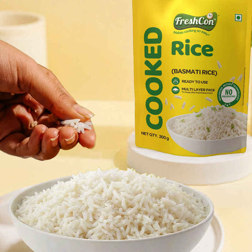 Freshcon Cooked Basmati Rice Freshcon Cooked Basmati Rice