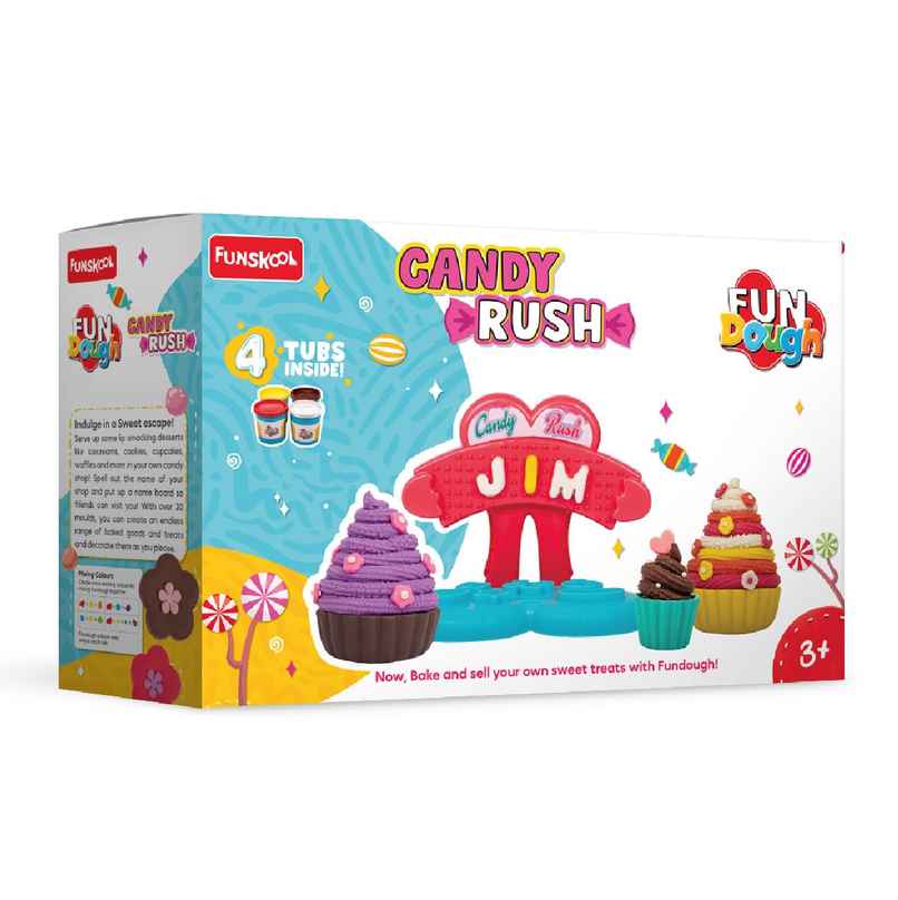 Funskool Fundough Candy Rush 1731100 Funskool Fundough Candy Rush 1731100