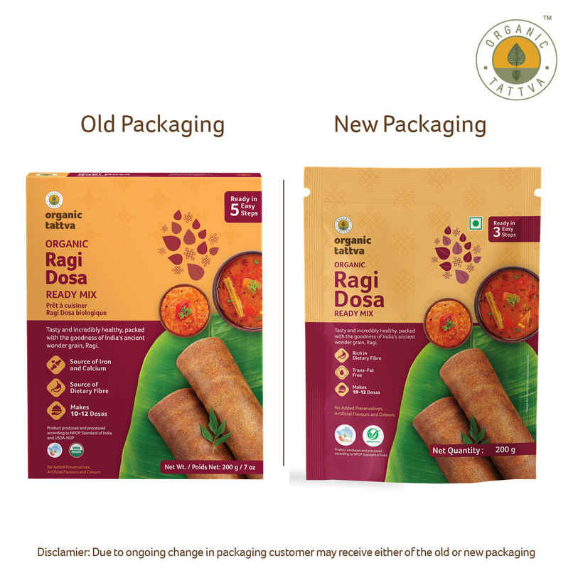 Organic Tattva Organic Ragi Dosa Ready Mix
