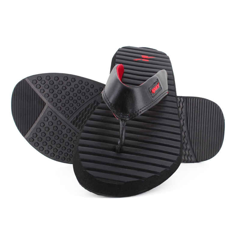 Sparx Slippers SFG-99 Black Red For Men | 10 UK