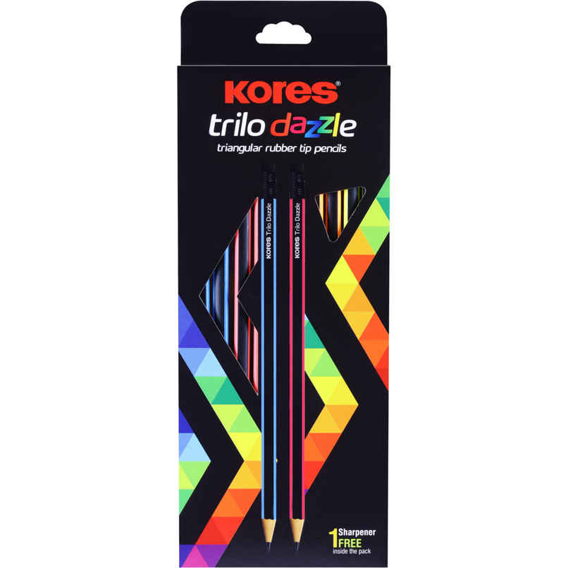 Kores Trilo Dazzle Pencils Kores Trilo Dazzle Pencils
