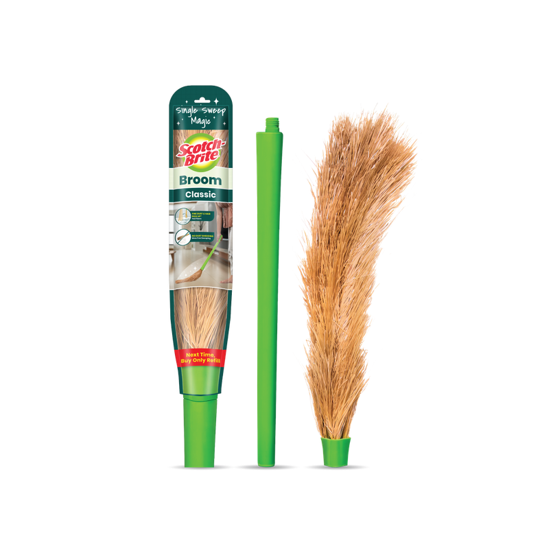 Scotch-Brite Classic No Dust Broom | Regular Size Scotch-Brite Classic No Dust Broom | Regular Size
