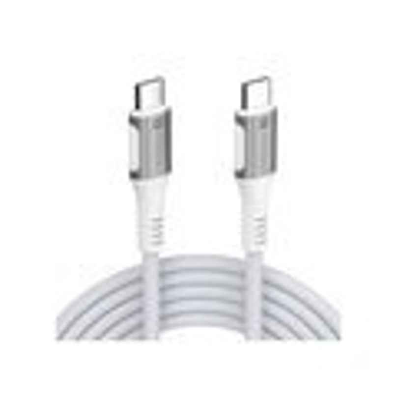 Portronics Type C to Type C Cable | White